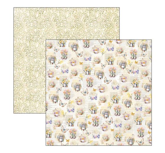 Papier scrapbooking « Flower Shop »