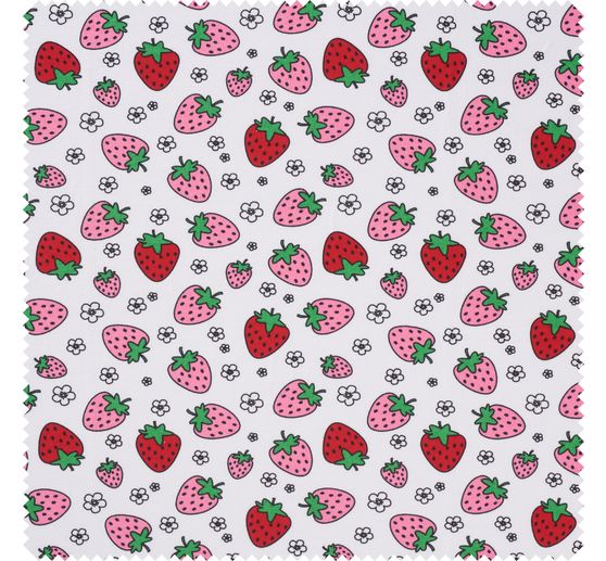 Jersey fabric "Strawberries"