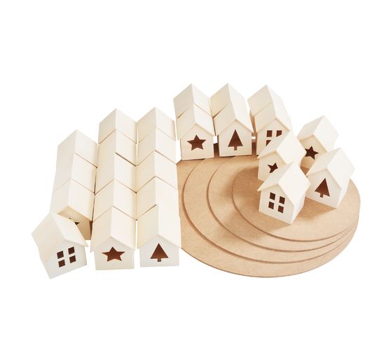 VBS Advent calendar "Pyramid of houses"