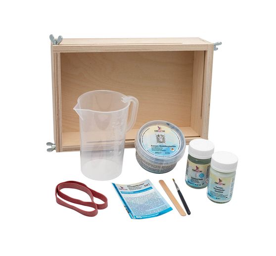 Kit de fabrication de moules « Vario » avec caisse de moulage