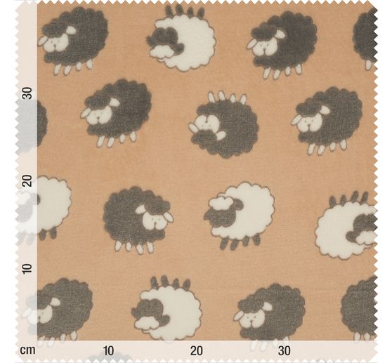 Tissu polaire « Moutons »