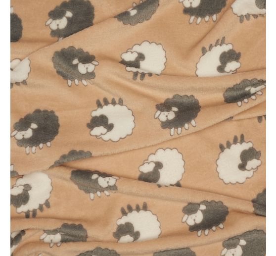 Tissu polaire « Moutons »