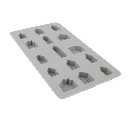 Silikon Gießform "Mini Häuser"