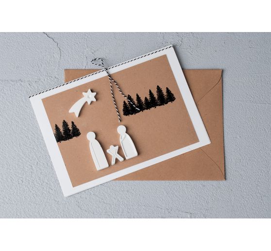 Moules En Silicone Pour Crèche De Noël - Pour Résine, Plâtre, Bougie, Savon - DIY Déco De Noël