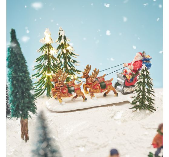 Traîneau du Père Noël mobile miniature VBS