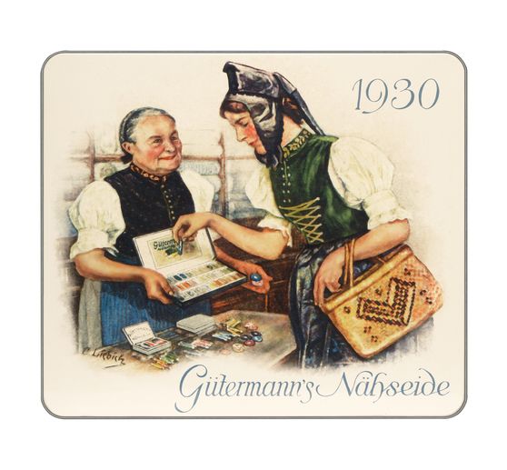 Gütermann Nostalgia-Box all-purpose sewing thread set, 30 spools