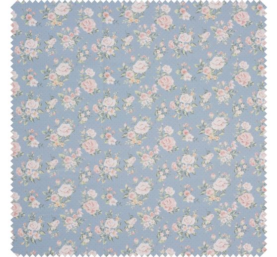 Tissu coton au mètre « Le monde de Mathilda - Roses »