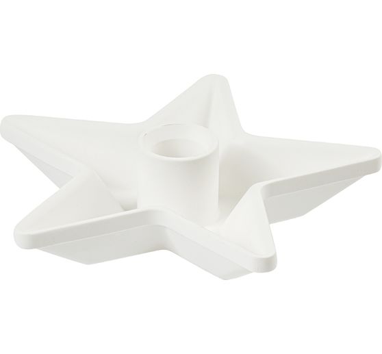Moule en silicone « Bougeoir étoile »