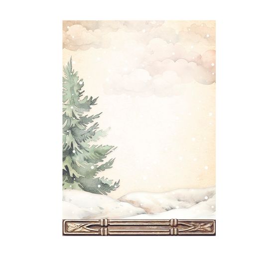Soie de paille à motifs Backgrounds "Gear up for Christmas"