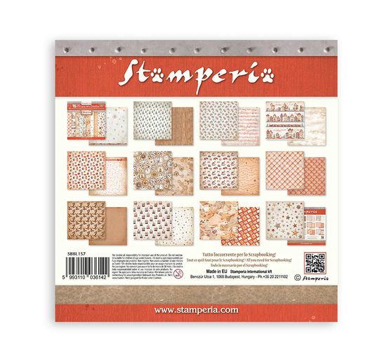 Bloc de scrapbooking "Gear up for Christmas Backgrounds"