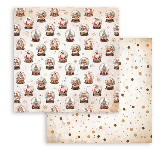 Bloc de scrapbooking "Gear up for Christmas Backgrounds"