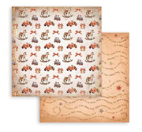 Bloc de scrapbooking "Gear up for Christmas Backgrounds"