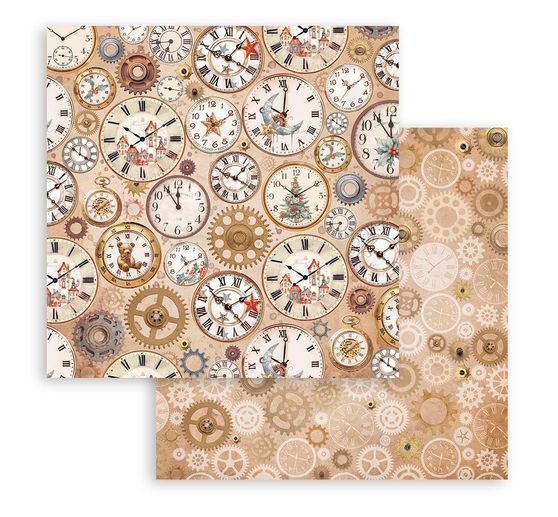 Bloc de scrapbooking "Gear up for Christmas Backgrounds"