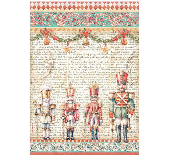 Assortiment de soies de paille à motifs « The Nutcracker »