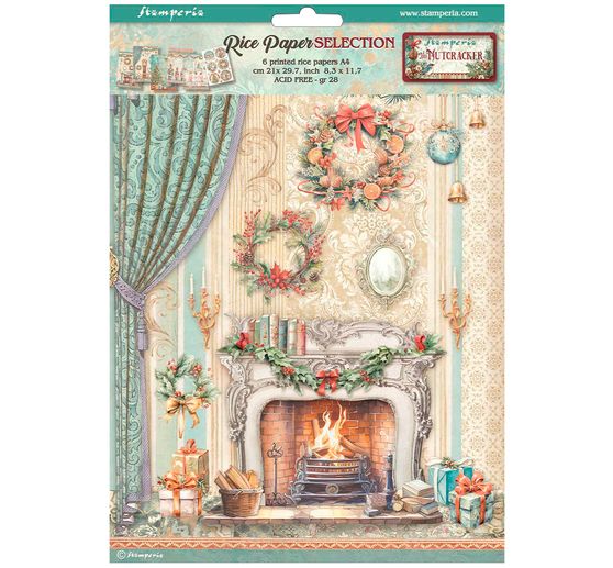 Assortiment de soies de paille à motifs « The Nutcracker »