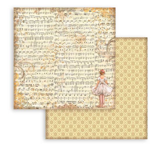 Bloc de papier scrapbooking « The Nutcracker Backgrounds »