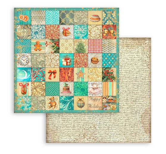 Bloc de papier scrapbooking « The Nutcracker Backgrounds »