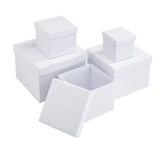 VBS Schachteln "Quadrat", 5er-Set