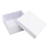 Bo&icirc;te carr&eacute;e VBS, carton, Blanc, env. 13 x 13 x 5,5 cm
