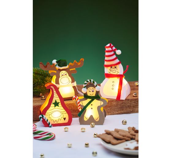 VBS Bastelset "Beleuchtete Papierfiguren"