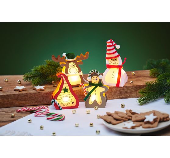 VBS Bastelset "Beleuchtete Papierfiguren"