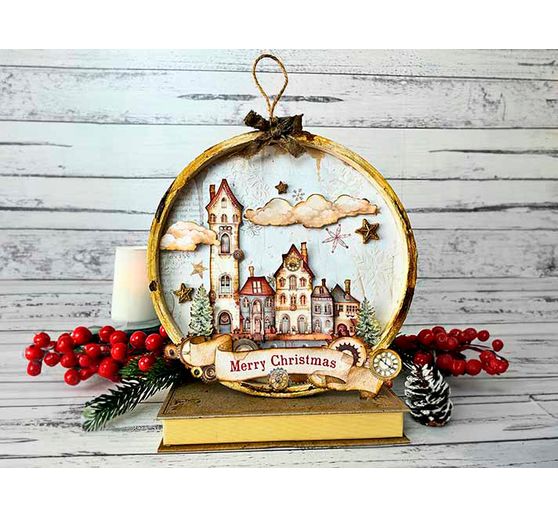 Bloc de scrapbooking "Gear up for Christmas Backgrounds"