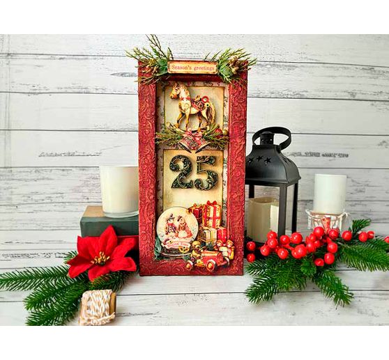 Bloc de scrapbooking "Gear up for Christmas Backgrounds"