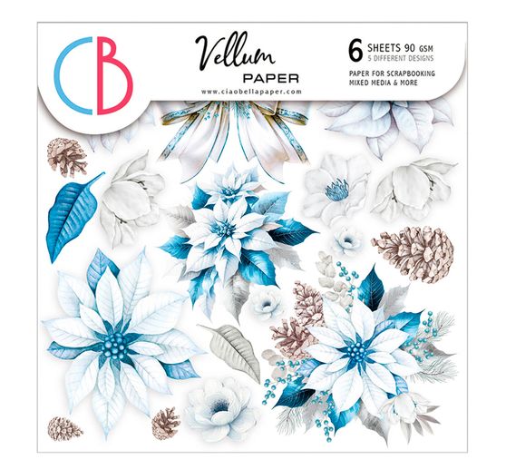 Papier vélin "Elegance of Blue"