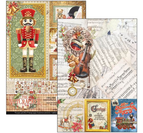 Assortiments de papiers "Nutcracker"
