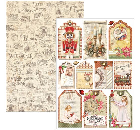 Assortiments de papiers "Nutcracker"