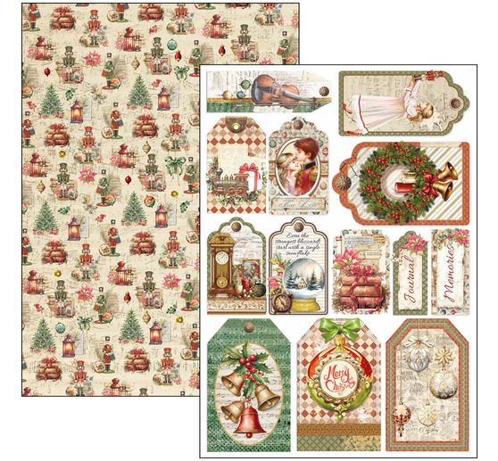 Paper set "Nutcracker"