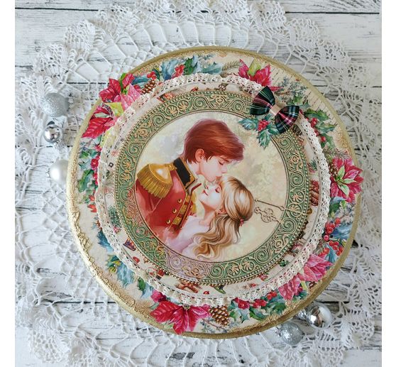 Papier de scrapbooking "Nutcracker"