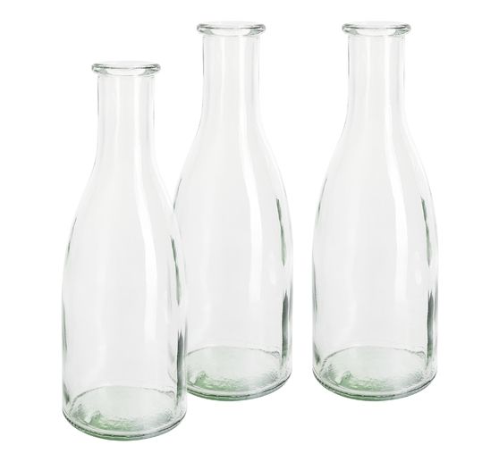 Vases bouteilles VBS, set de 3