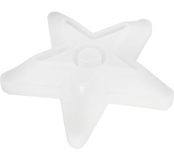 Moule en silicone « Bougeoir étoile »
