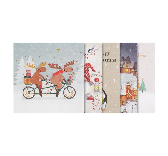 Set de serviettes VBS « Christmas »