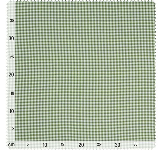 Tissu Westfalenstoffe « Carreaux verts »