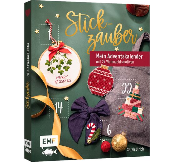 Livre « Mein Adventskalender-Buch - Stickzauber »