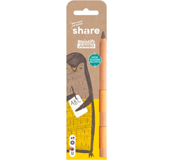 Crayon à papier Jumbo B share
