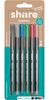 share Fineliners, set of 6