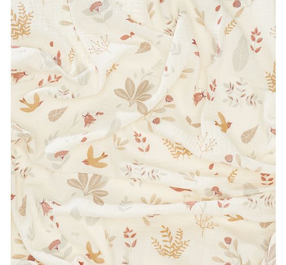 Tissu coton double gaze « Elisa »