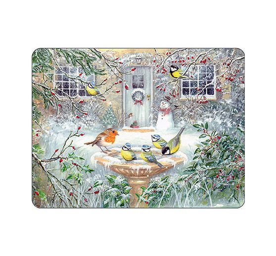 Serviette "Winterszene"