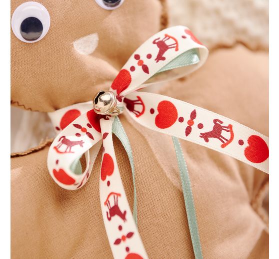 Satin ribbon "Rocking horse"