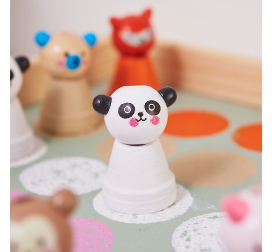Têtes en bois VBS « Smart Animals »