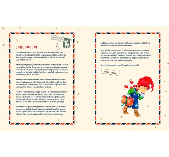 Livre « Mein Adventskalender-Buch : Winter-Weihnacht-Wichtelspaß »