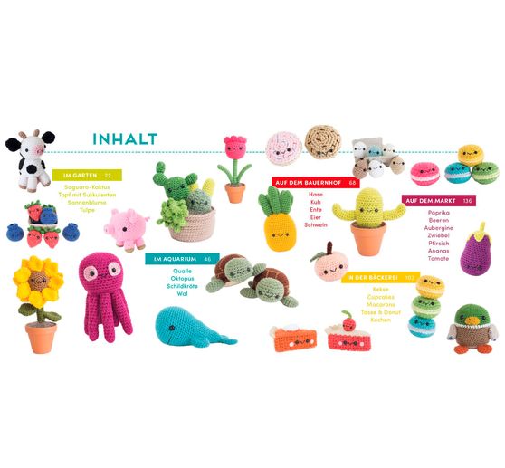Buch "Meine kunterbunte Amigurumi-Welt - super einfach 25 niedliche Figuren häke