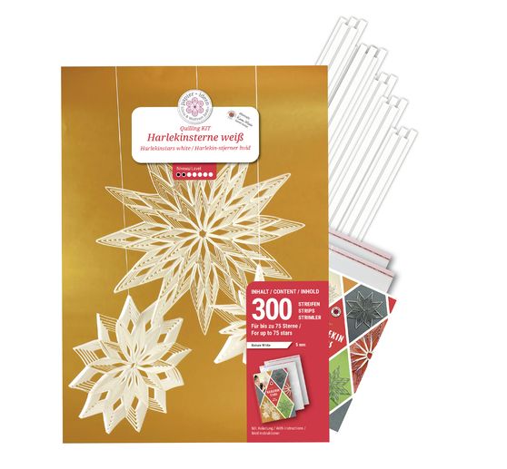 Kit de quilling "Arlequin Stars"