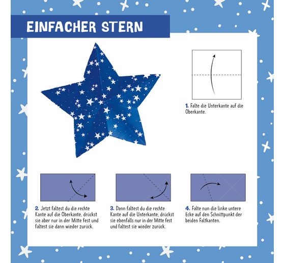 Book "88 x Origami Kids - Weihnachtssterne"