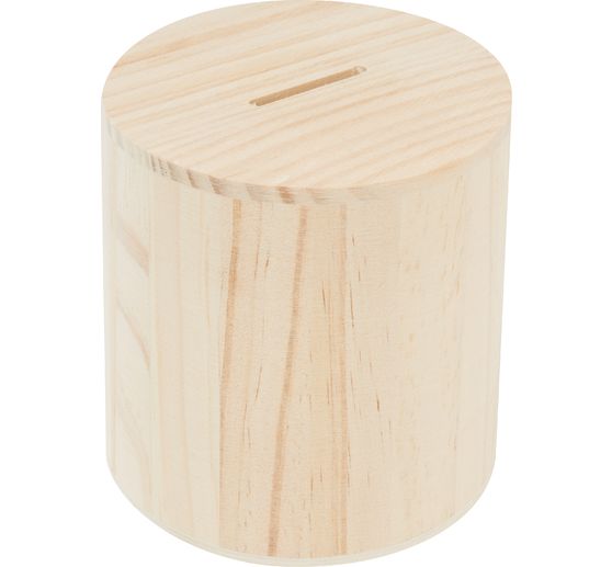 Holz-Spardose