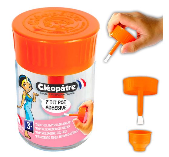 Cléopatre Adhésive hypoallergenic glue with brush
