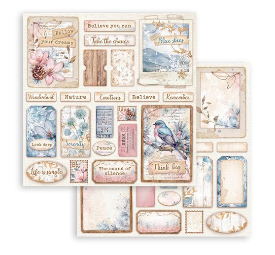 Scrapbook-Block "Dewdrops"